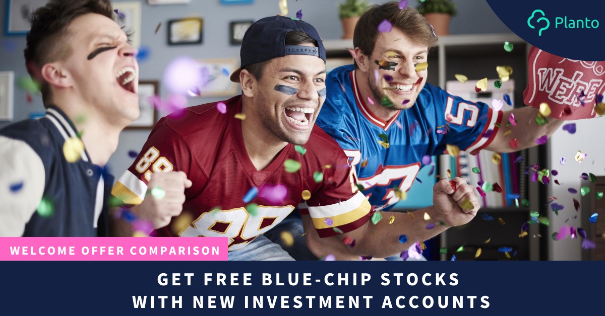 Welcome Offer Comparison: Get Free Blue-Chip Stocks With New Investment Accounts