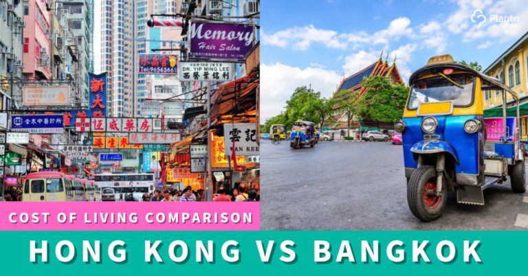 Cost of living comparison Hong Kong vs. Bangkok, from a Thai person