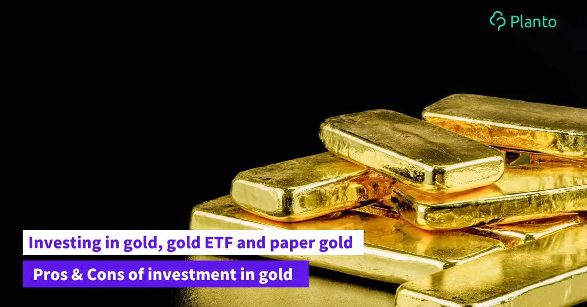 Investing in gold: Pro, con and low barrier to entry alternatives